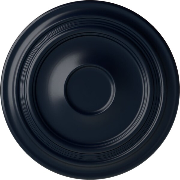 Ekena Millwork Traditional Ceiling Medallion (Fits Canopies up to 5 1/2"), 24 3/8"OD x 1 1/2"P, Midnight Dream CM24TRMDF - main